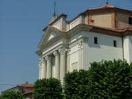 Restauro conservativo delle facciate esterne, chiesa di Santa Maria Nascente in Ozegna, Torino